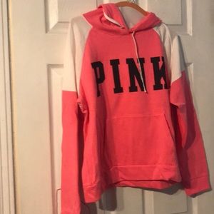 Pink hoodie